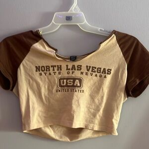 T-Shirt Fitted Crop Top